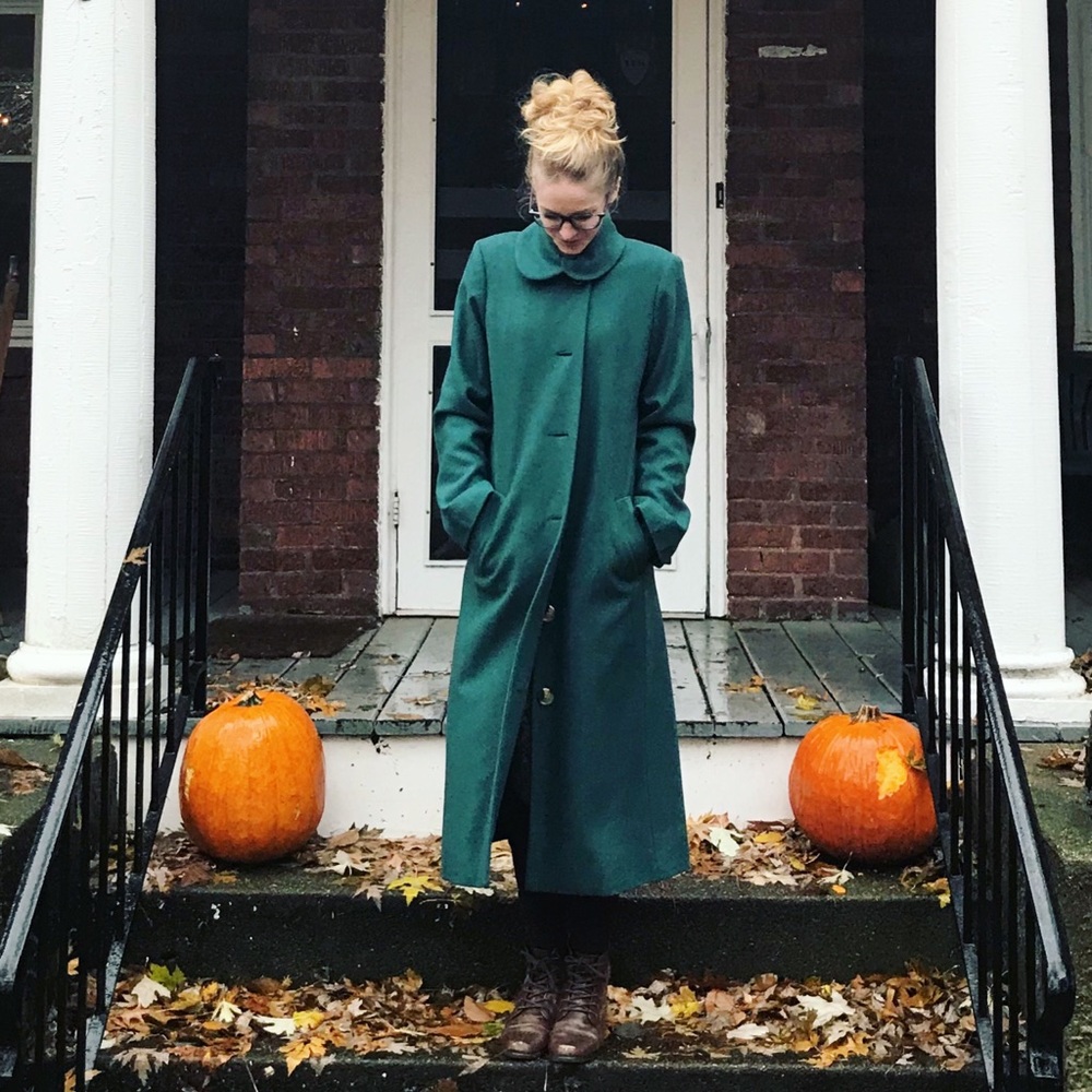 Isaac Mizrahi long wool winter coat